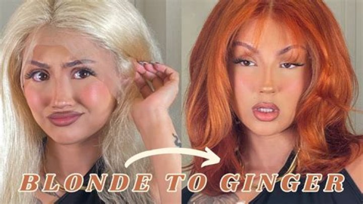 Can gingers bleach their hair?