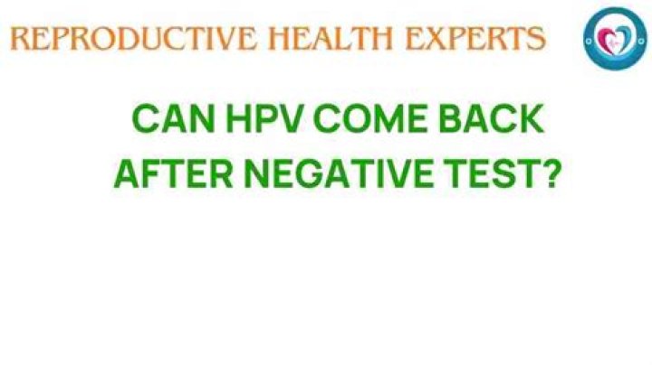 Can HPV come back after 2 years?
