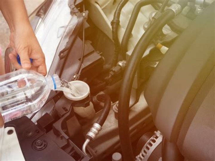 Can I use bottled water for coolant?