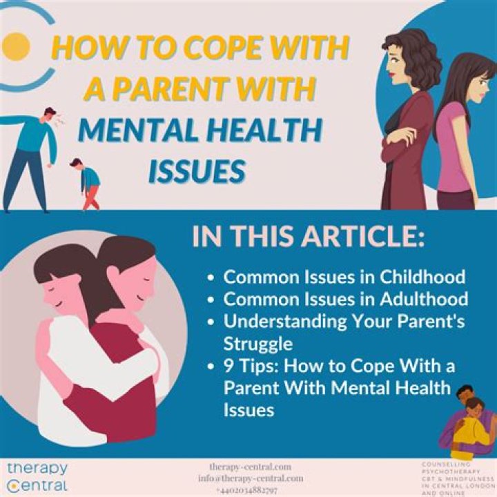 Can the death of a parent cause mental illness?