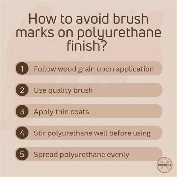 Can you buff out brush marks in polyurethane?