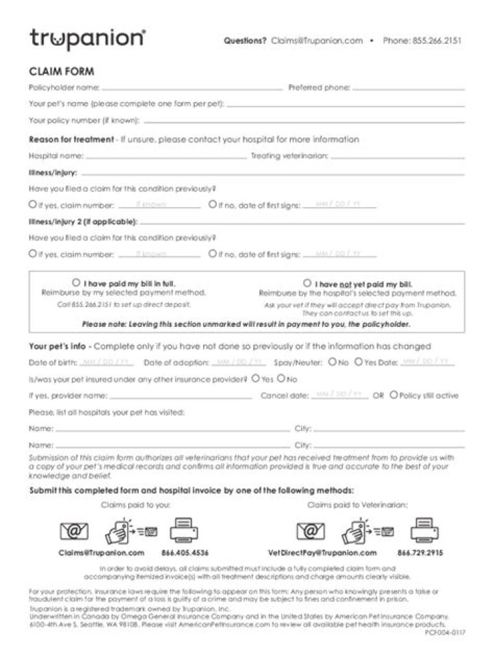 Learn Everything About Trupanion Claims and How They Work