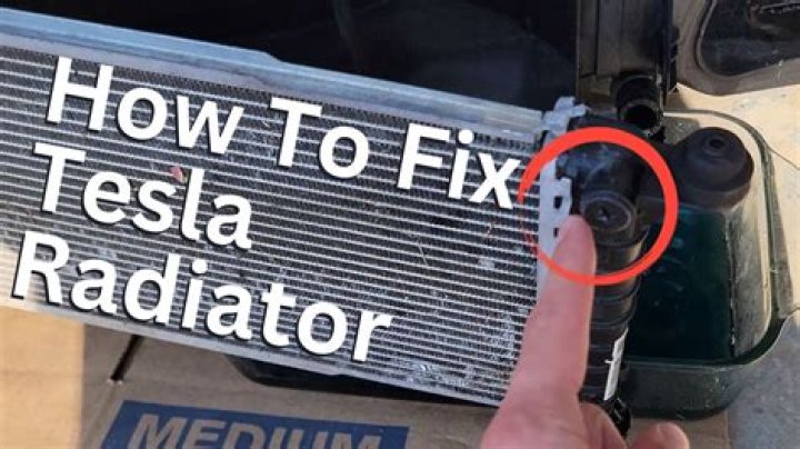 Do Teslas have a radiator?