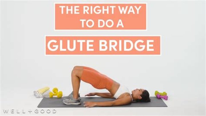 How do you do a hip bridge?