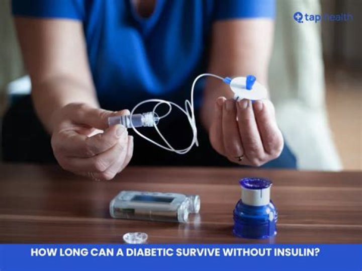 How long can a person with type 2 diabetes live without insulin?