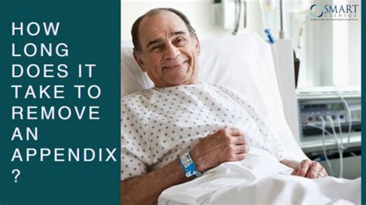 How long can appendicitis last?
