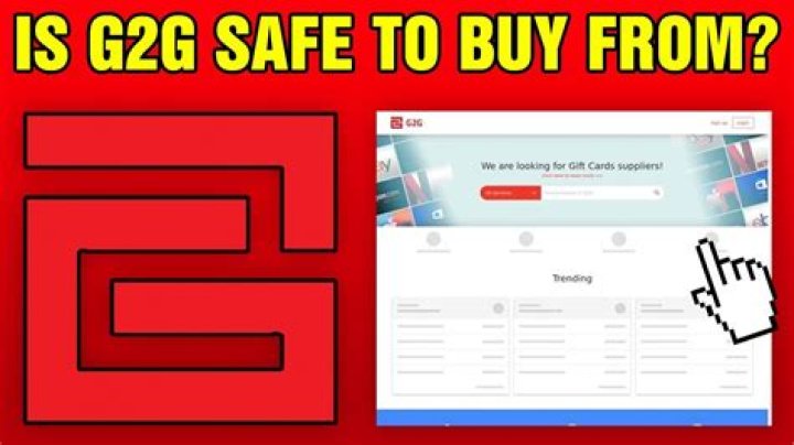 How safe is G2G?