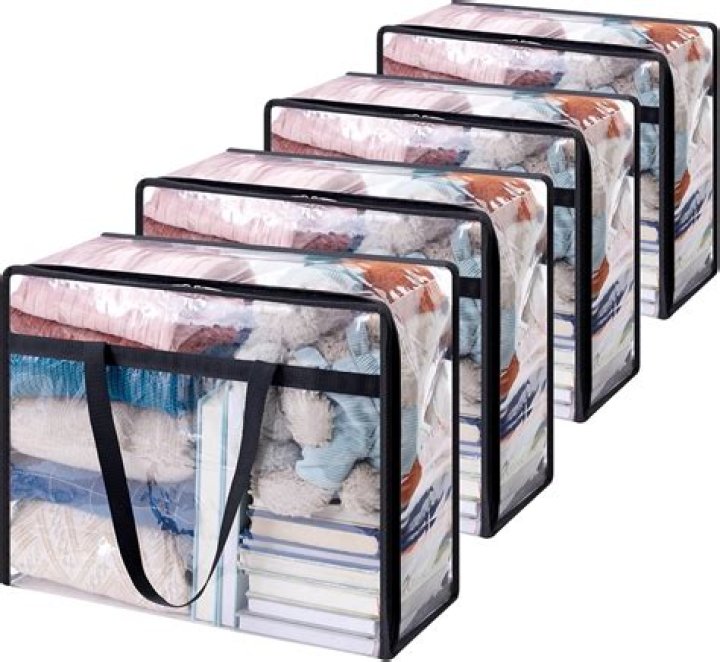 Is it OK to store clothes in plastic containers?