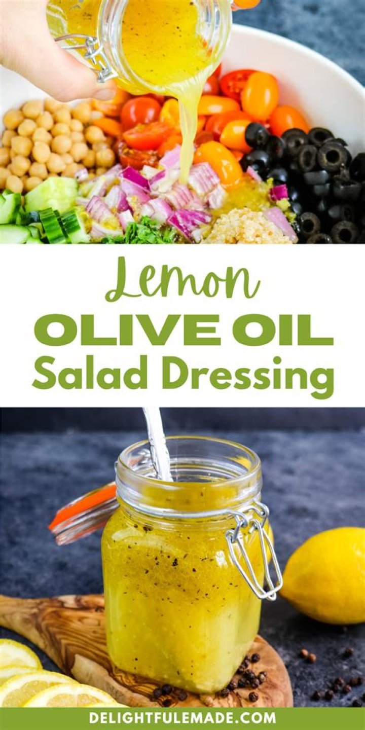 Is olive oil on salad healthy?