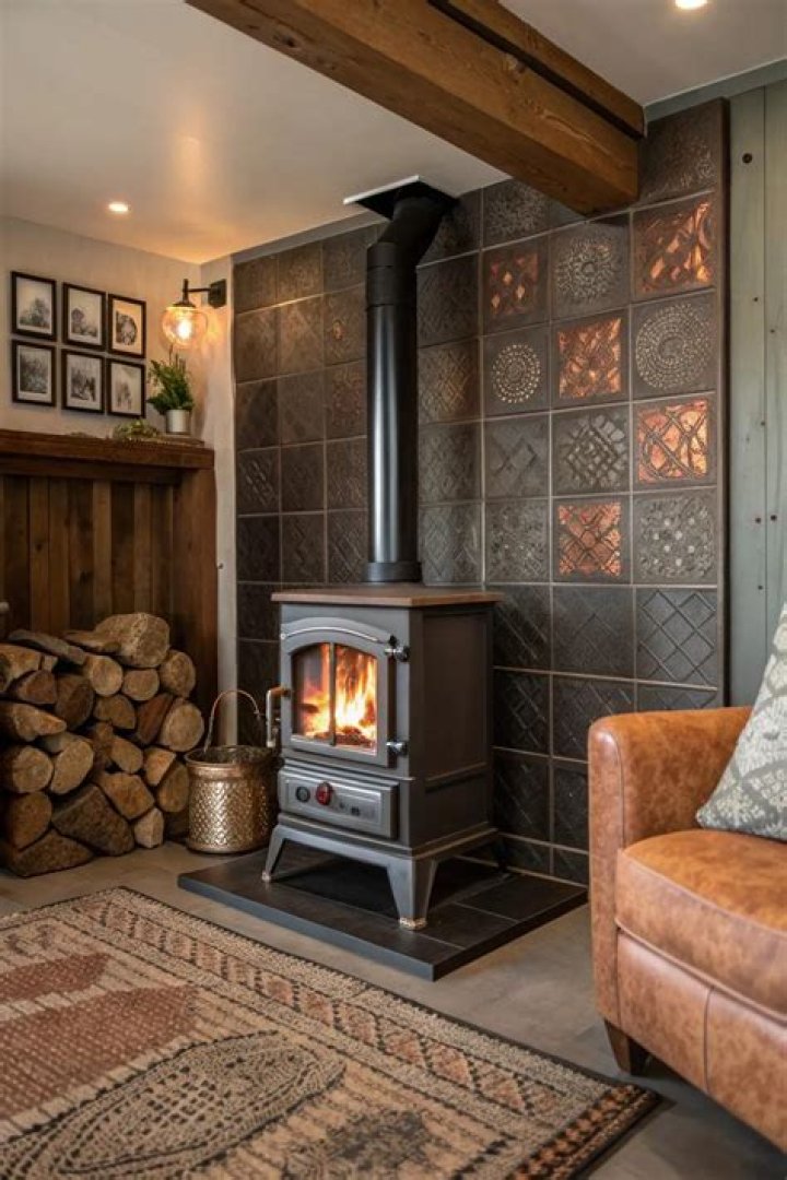 Should I put a fan behind my wood stove?