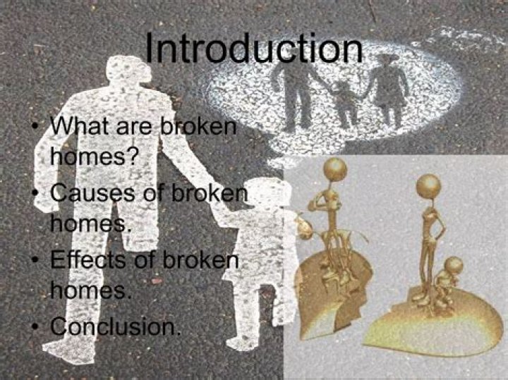 What are the effects of broken family to the children?
