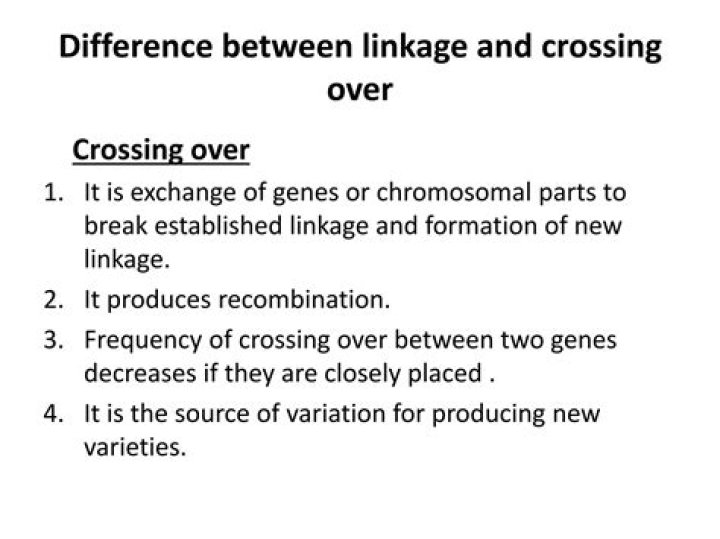 What is the importance of linkage and crossing over?