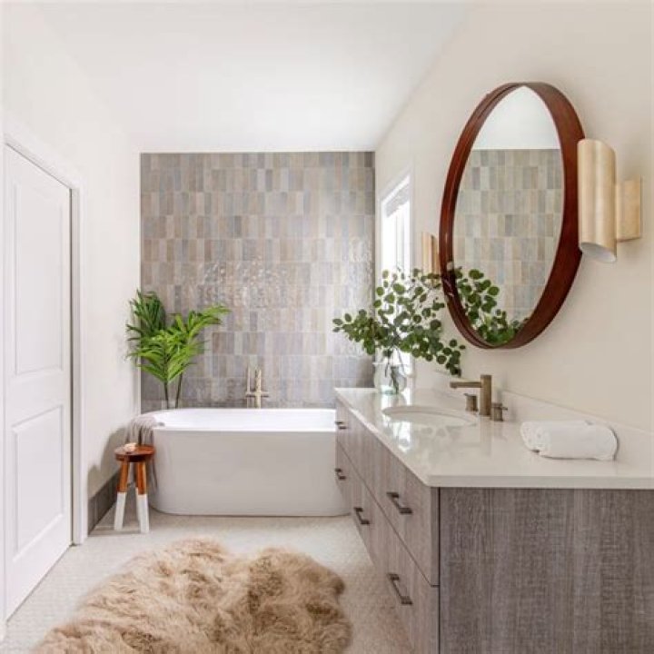 What is the new trend in bathrooms?