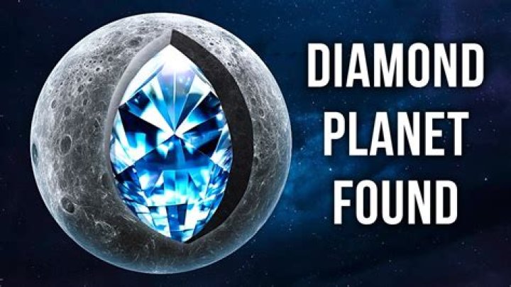What planet is full of diamonds?