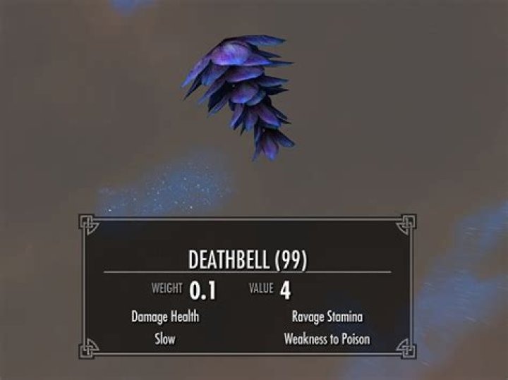 Where is the 20 Deathbell in Skyrim?