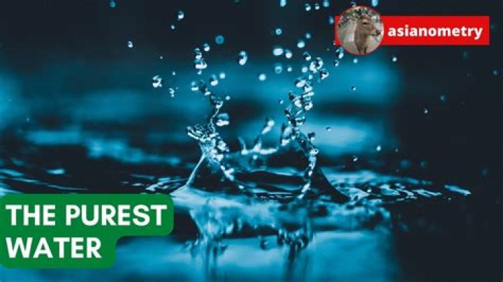 Where is the purest water in the world?
