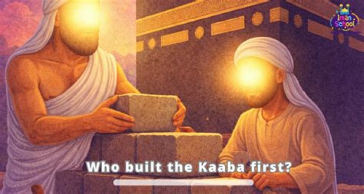 Who built the Kaaba first?