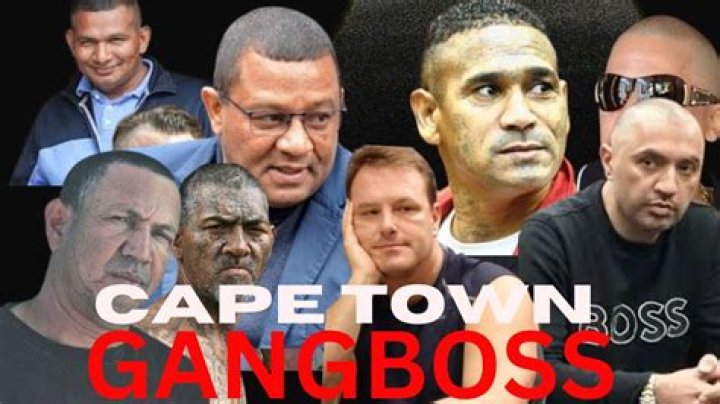 Who is the biggest gangster in South Africa?