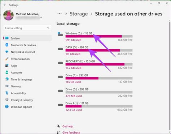 Why is my storage always full?