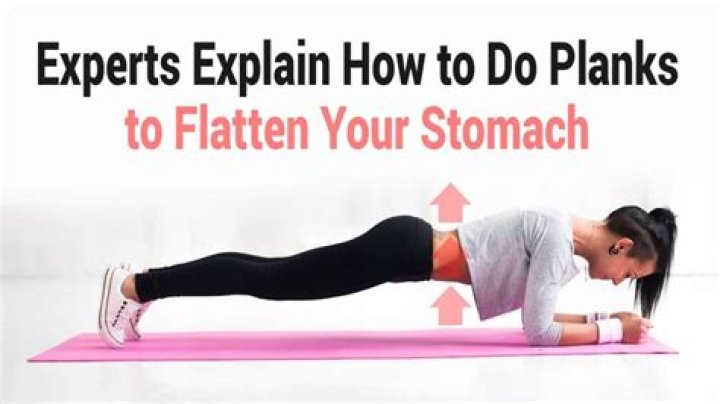 Will doing planks everyday flatten my stomach?